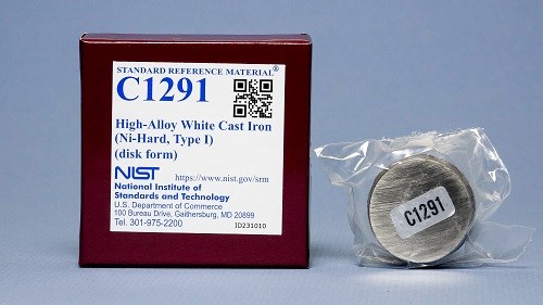 SRM C1291 高合金白口鑄鐵(鎳硬，I型)標(biāo)準(zhǔn)品