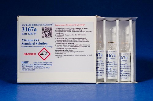 SRM 3167a  釔(Y)標(biāo)準(zhǔn)溶液