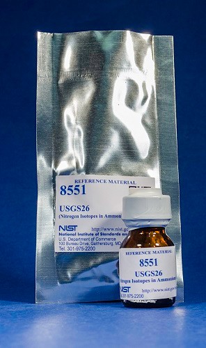 SRM 8551 USGS26 （硫酸銨中的氮同位素）標(biāo)準(zhǔn)品