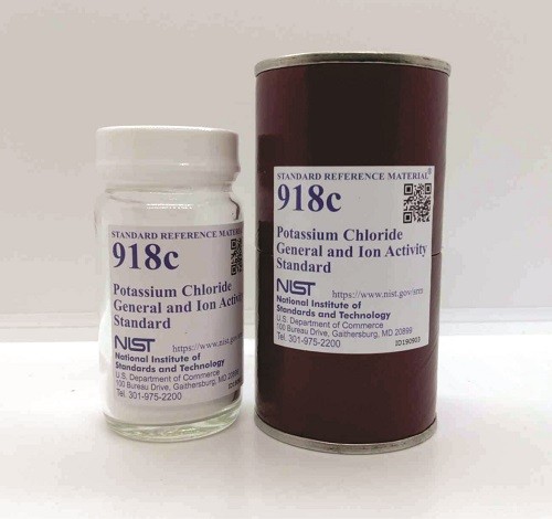 SRM 918c  氯化鉀通用離子活度標(biāo)準(zhǔn)品