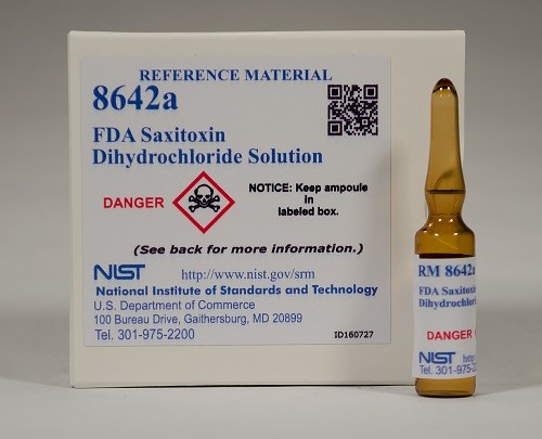 RM 8642a  FDA 石房蛤毒素二鹽酸鹽溶液標(biāo)準(zhǔn)品