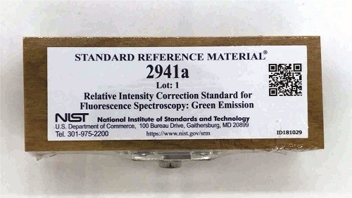 SRM 2941a    熒光光譜相對強度校正標準：綠色發(fā)射