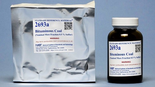 SRM 2693   煙煤標準品(標稱質量分數(shù)0.5%硫)