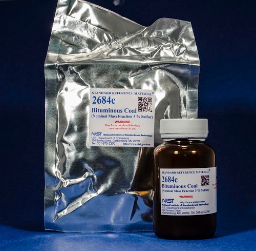 SRM 2684c  煙煤標準品(標稱質量分數(shù)3%硫)