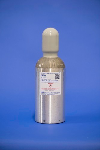 SRM 2621a  氮中二氧化碳(公稱量-物質(zhì)分?jǐn)?shù)1.5%mol/mol)