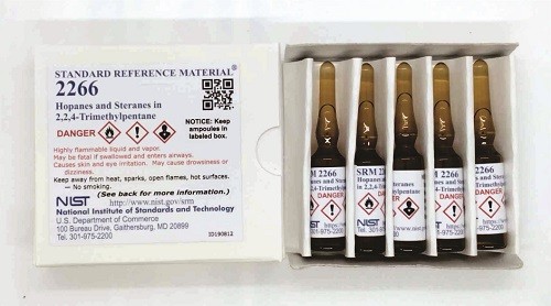 SRM 2266   2，2，4三甲基戊烷中的厚樸烷和甾烷標(biāo)準(zhǔn)品