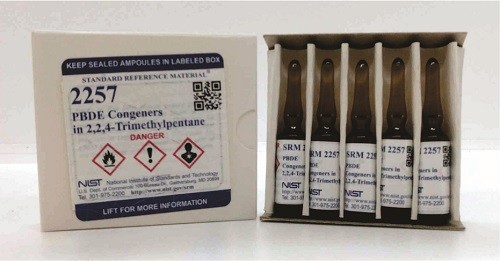 SRM 2257  2，2，4-三甲基戊烷中的多溴二苯醚同系物標(biāo)準(zhǔn)品