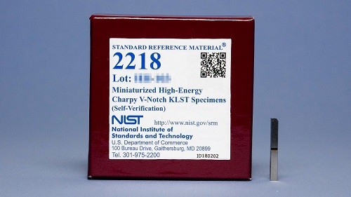 SRM 2218  微型高能Charpy V-缺口KLST樣品(自驗(yàn)證)