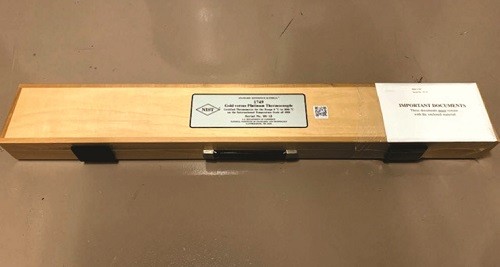 SRM 1749 金對鉑熱電偶認(rèn)證溫度計(jì)標(biāo)準(zhǔn)品