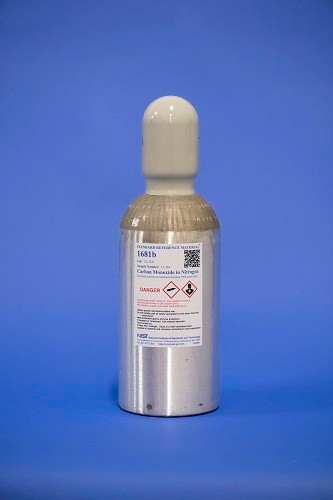 SRM 1681b 氮氣中的一氧化碳(公稱量-物質(zhì)分?jǐn)?shù)1000毫微升/摩爾)