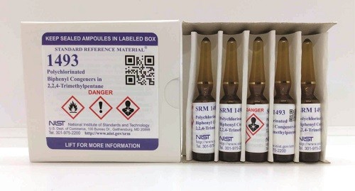 SRM 1493  2，2，4-三甲基戊烷中的多氯聯(lián)苯同系物標(biāo)準(zhǔn)品