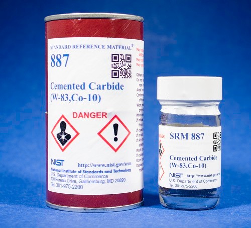 SRM 887  硬質(zhì)合金(W-83，Co-10)標(biāo)準(zhǔn)品